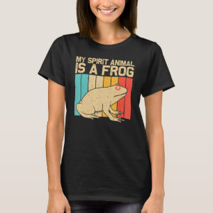 Vintage-Frosch für Männer Frauen Kinder Süßer Fros T-Shirt