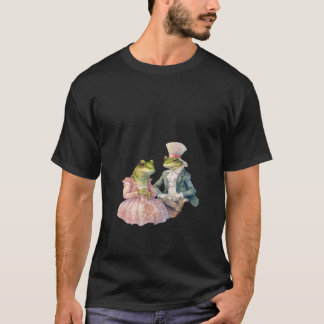 Vintage Froschfrösche Fairytale Frosch T-Shirt