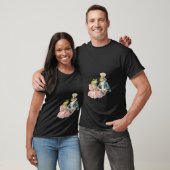 Vintage Froschfrösche Fairytale Frosch T-Shirt (Unisex)