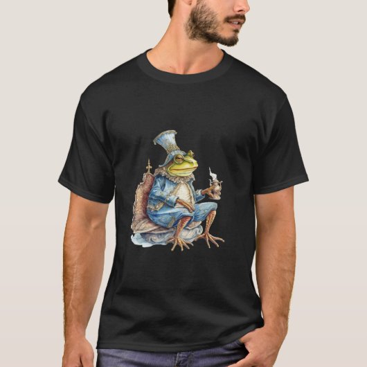 Vintage Froschfrösche Fairytale Frosch T-Shirt (Vorderseite)