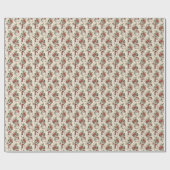 Vintage Frostfreunde Geschenkpapier (Flach)