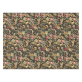 Vintage Frucht Blume & Trauben Muster Tabletecloth Tischdecke (Vorderseite (Horizontal))