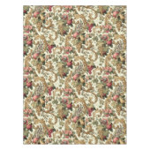 Vintage Frucht Blume & Traubenmuster Tischdecke (Vorderseite)