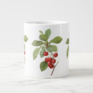 Vintage-Frucht-Kirsche-Essen, Kirschen von Redoute Jumbo-Tasse
