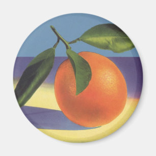 Vintage Frucht-Kisten-Aufkleber-Kunst, Juciful Magnet