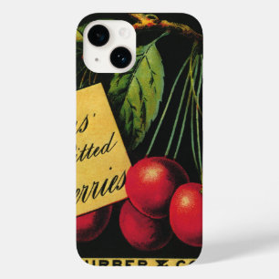Vintage Frucht-Kisten-Aufkleber-Kunst, Thurber Case-Mate iPhone 14 Hülle