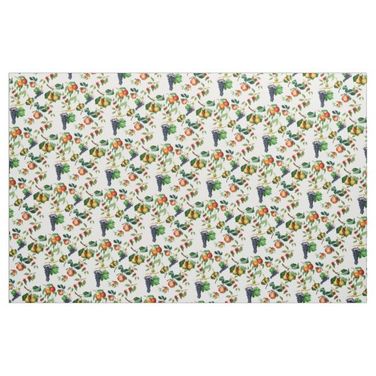 Vintage Frucht Stoff (Fat Quarter (45,7 x 55,9 cm))