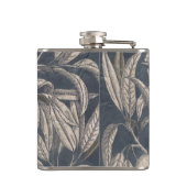 Vintage Frucht u. Blumeni Flachmann (Rückseite)