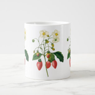 Vintage-Früchte-Beeren-Lebensmittel-Erdbeeren von  Jumbo-Tasse
