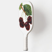 Vintage Früchte, Bio Erdbeeren und Kirschen Pickleball Schläger (Links)