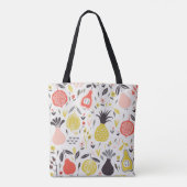 Vintage Früchte, Blume: nahtlos. Tasche (Rückseite)