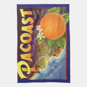 Vintage Fruchtkäse Geschirrtuch (Vertikal)