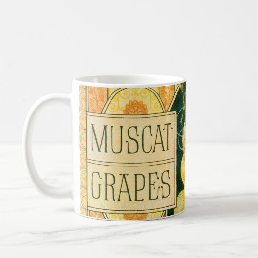 Vintage Fruchtkäse Kaffeetasse (Links)