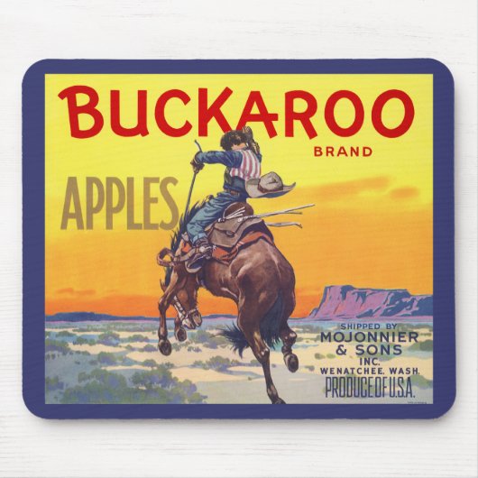 Vintage Fruchtkäse Mousepad (Vorne)