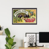 Vintage Fruchtkäse Poster (Heimbüro)