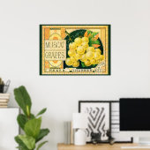 Vintage Fruchtkäse Poster (Heimbüro)