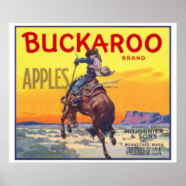 Vintage Fruchtkäse Poster