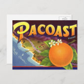 Vintage Fruchtkäse Postkarte (Vorne/Hinten)