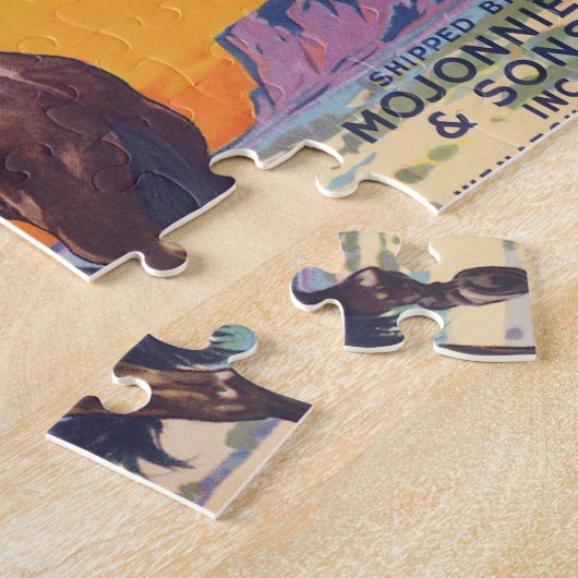 Vintage Fruchtkäse Puzzle (Seite)