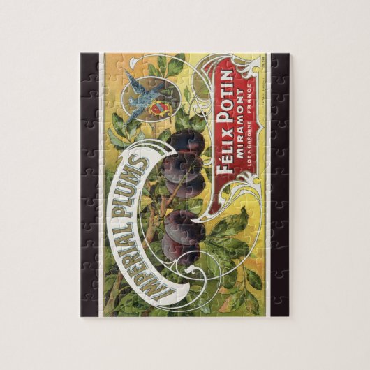 Vintage Fruchtkäse Puzzle (Vertikal)