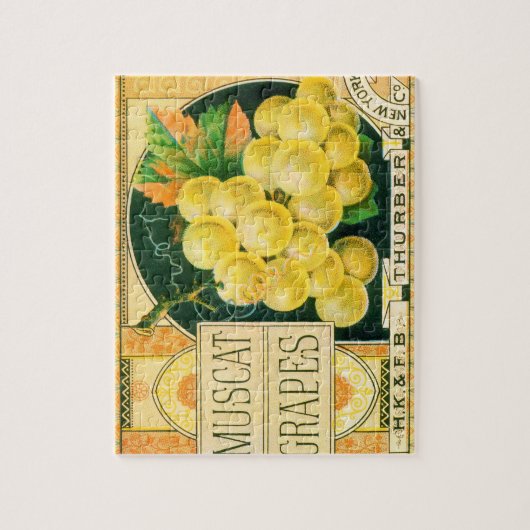 Vintage Fruchtkäse Puzzle (Vertikal)