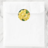 Vintage Fruchtkäse Runder Aufkleber (Tasche)