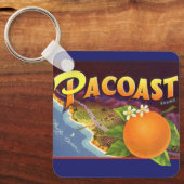 Vintage Fruchtkäse Schlüsselanhänger (Vorderseite)