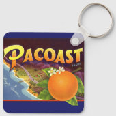 Vintage Fruchtkäse Schlüsselanhänger (Rückseite)