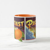 Vintage Fruchtkäse Tasse (Zentrum)