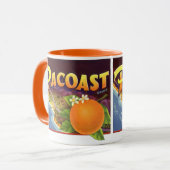 Vintage Fruchtkäse Tasse (Vorderseite Links)