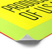 Vintage Fruchtkiste Poster (Ecke)