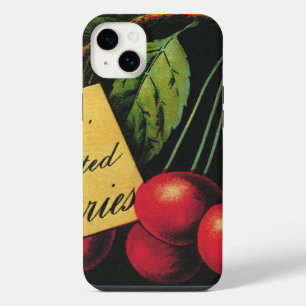 Vintage-Fruchtkisten-Etiketten-Kunst, Thurber-Kirs iPhone 14 Plus Hülle