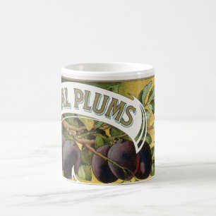 Vintage-Fruchtkisten-Etikettenkunst, Imperial-Pfla Kaffeetasse