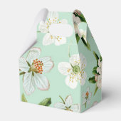 Vintage Frühjahrsblüte-Blume Muster Geschenkschachtel (Rückseite)