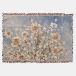 Vintage Frühjahrsblüten Decke