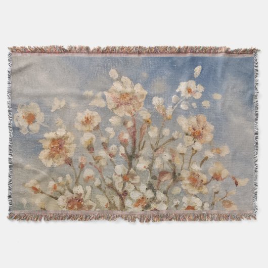 Vintage Frühjahrsblüten Decke (Vorderseite)