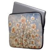 Vintage Frühjahrsblüten Laptopschutzhülle (Vorderseite Links)
