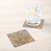 Vintage Frühjahrsblüten Rechteckiger Pappuntersetzer (Vor Ort)