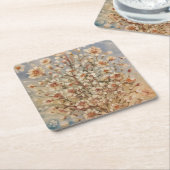 Vintage Frühjahrsblüten Rechteckiger Pappuntersetzer (angewinkelt)