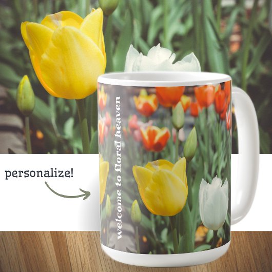 Vintage Frühlingsstipps Kaffeetasse