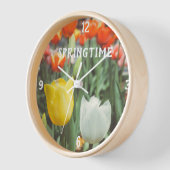 Vintage Frühlingsstipps Uhr (Winkel)