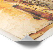 VINTAGE FRÜHSTÜCKSFLÜSSE UND BIRD POSTER (Ecke)