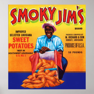 Vintage Fruit Crate Label Poster