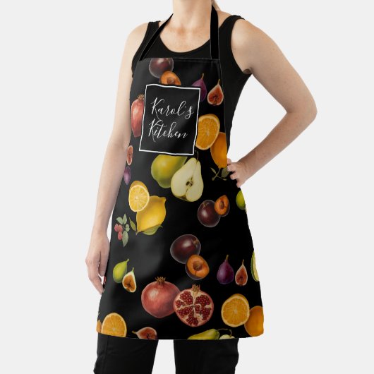Vintage Fruits Apron (Customize) Schürze (InSitu)