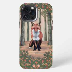 Vintage Fuchs im Wald Naturinspirierte Kunst iPhone 13 Pro Max Hülle