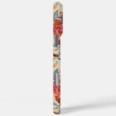 Vintage Fuchsienblüten Case-Mate iPhone Hülle (Rückseite / Rechts)