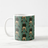 Vintage Fuchsjagd Kaffeetasse (Links)