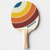 Vintage Fünf-Kreis-Streifen mit Namen