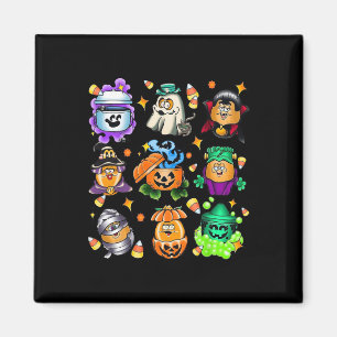 Vintage Funny Nuggets Meal Ecket Halloween Spooky Magnet