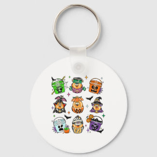 Vintage Funny Nuggets Meal Ecket Halloween Spooky Schlüsselanhänger